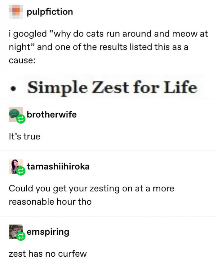 16. Super Zesty
