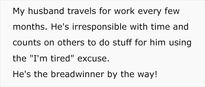 My Husband Is Irresponsible with Time