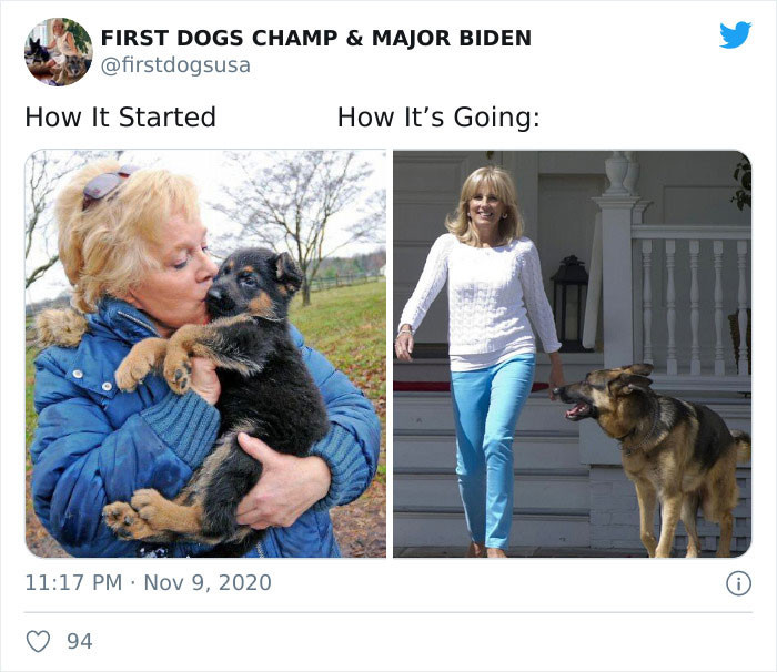 Champ hopes that he can inspire other rescue dog adoptions by being the first rescue dog in the White House.