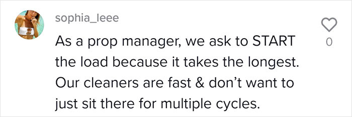 One property manager replied: