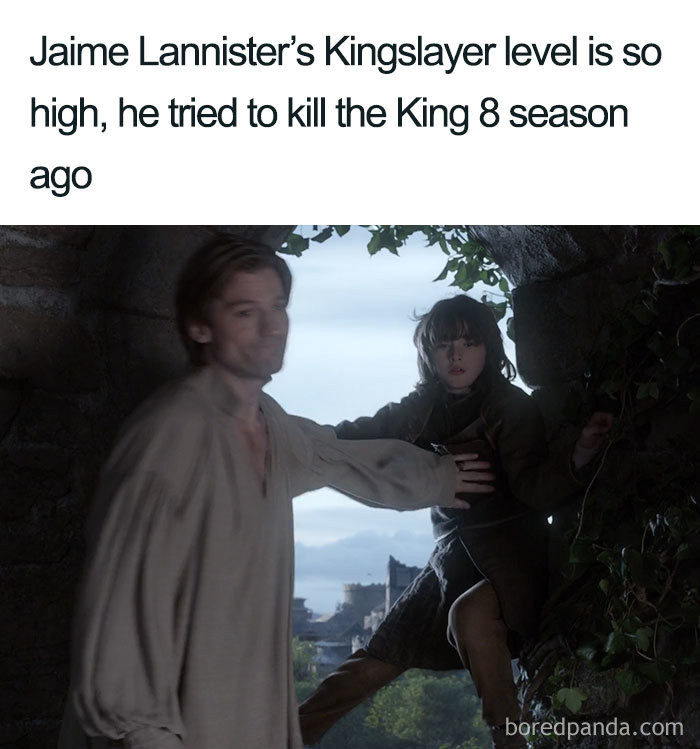 Kingslayer level is too high to measure.