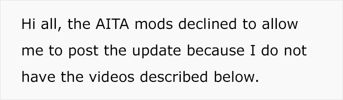 She is back with a bit of an update.