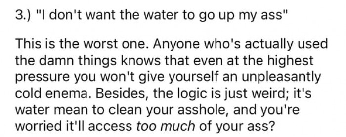 That logic is just weird.