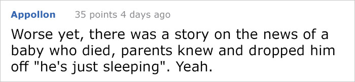 People even shared some stories of their own: