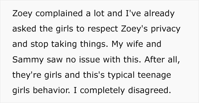 Zoey Complained, but Her Father is the Only One Who Understands Her