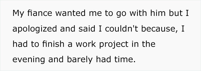 I couldn't go for it