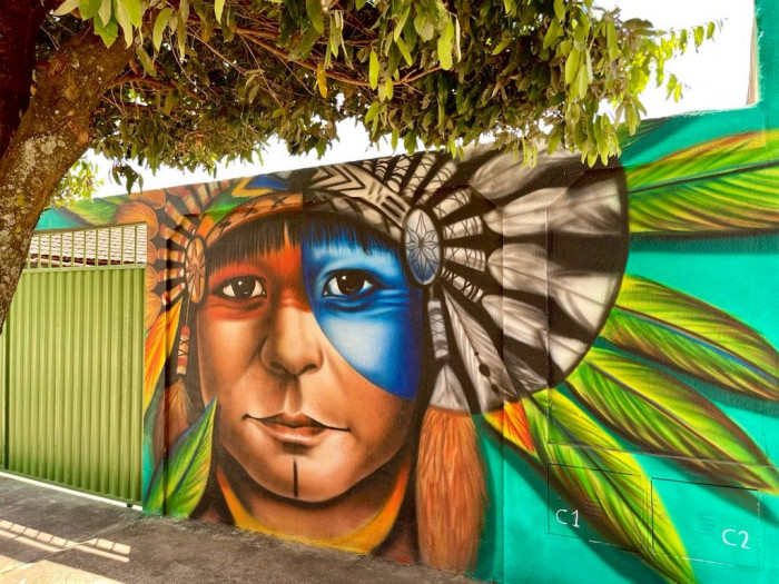 Graffiti and street art is extremely prominent in Brazil today. 