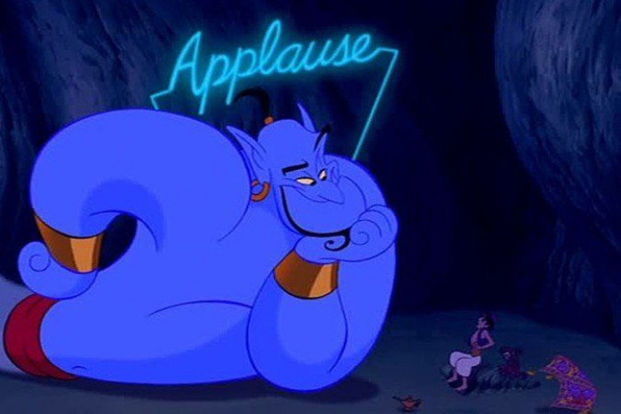 3. Disney had to get creative to rope in Robin Williams for the role of Genie.