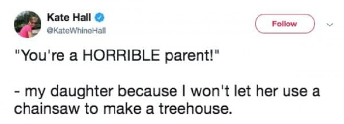 Ah yes, horrible parenting.