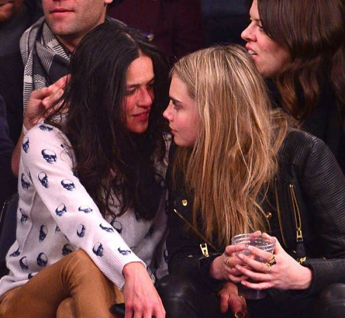 #8 Michelle Rodriguez and Cara Delevingne