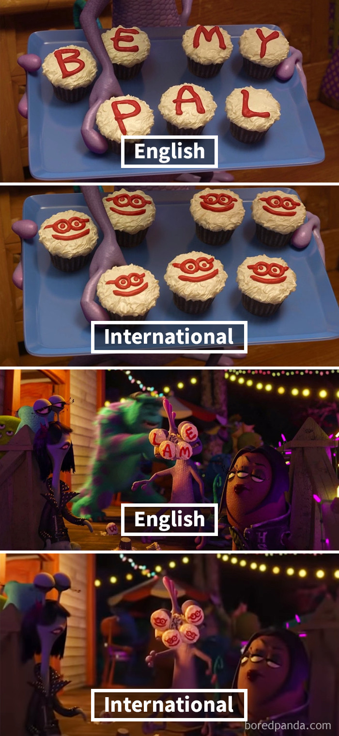 #10 Monsters University: Cupcakes For English vs. International Viewers