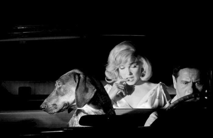 9. Marilyn Monroe and Eli Wallach during the filming of "The Misfits," Hollywood, California, 1960