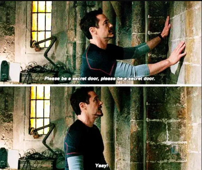 RDJ again with the brilliance in the moment.