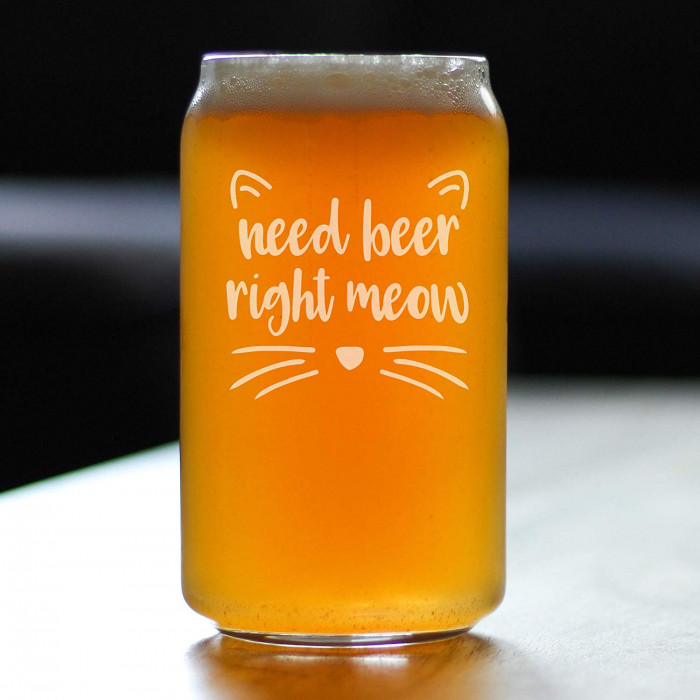 Pussycat Pint Glass