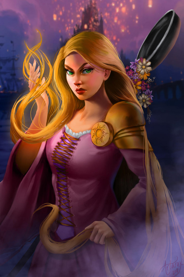 6. Rapunzel, Tangled