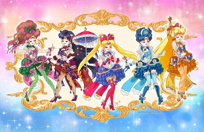 13. Rococo Inner Senshi Sailor Moon