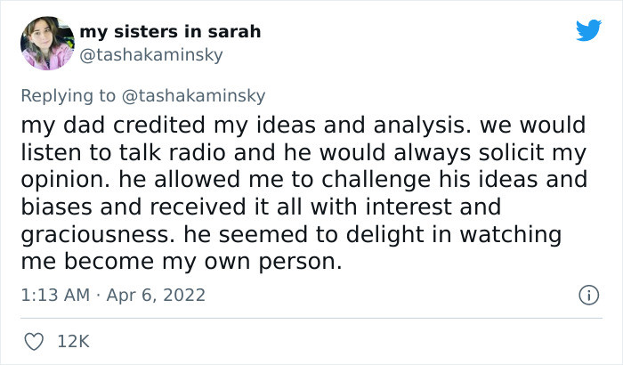 Allowing your child to be their own person is extremely valuable.