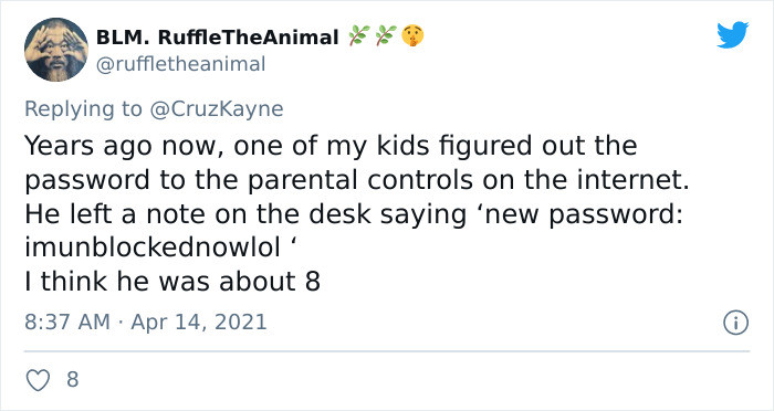 Here's the new password