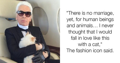 'Til Death Did They Part, Karl Lagerfeld, and His Beloved Cat Choupette