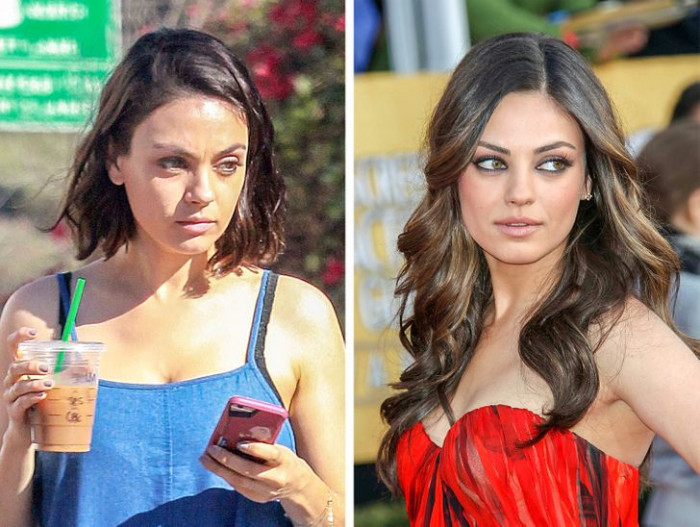 Makeup or No-Makeup, Mila Always Steals the Show