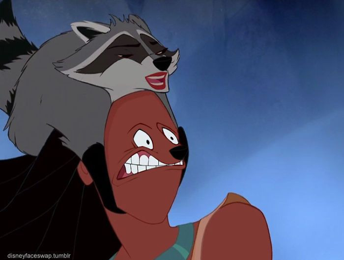 Far Too Many Hilarious Face Swaps Of Our Favorite Disney Characters