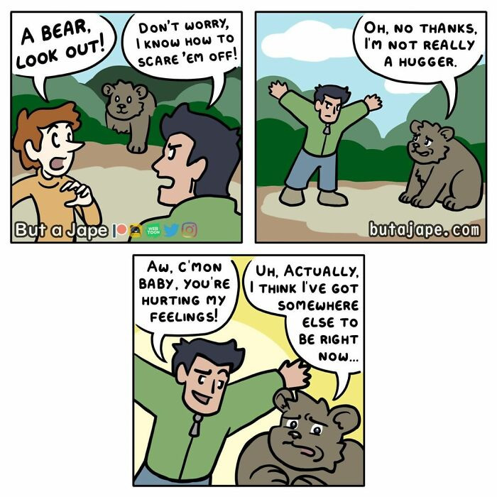 22. Not really a hugger