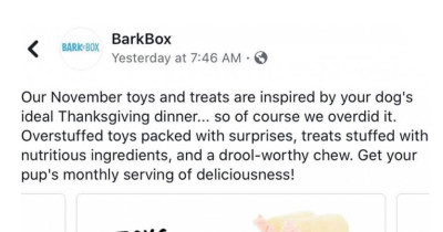 Bark Box Offers a Scandalously Looking Toy and Facebook Collectively Loses It