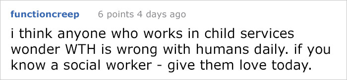 We live in such a cruel world