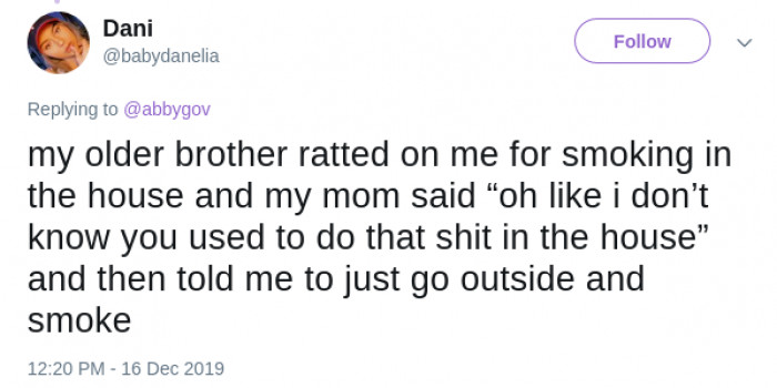 See? Even the younger siblings know.