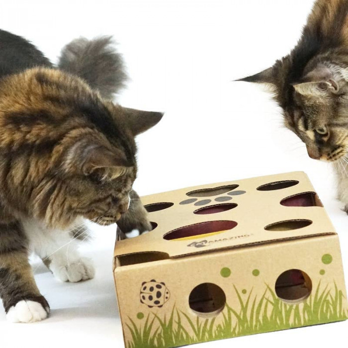 10. Interactive Treat Maze & Puzzle Feeder