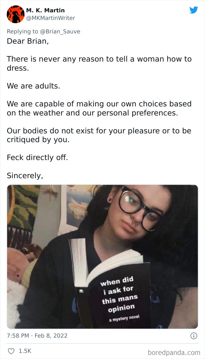 #20 Feck directly off