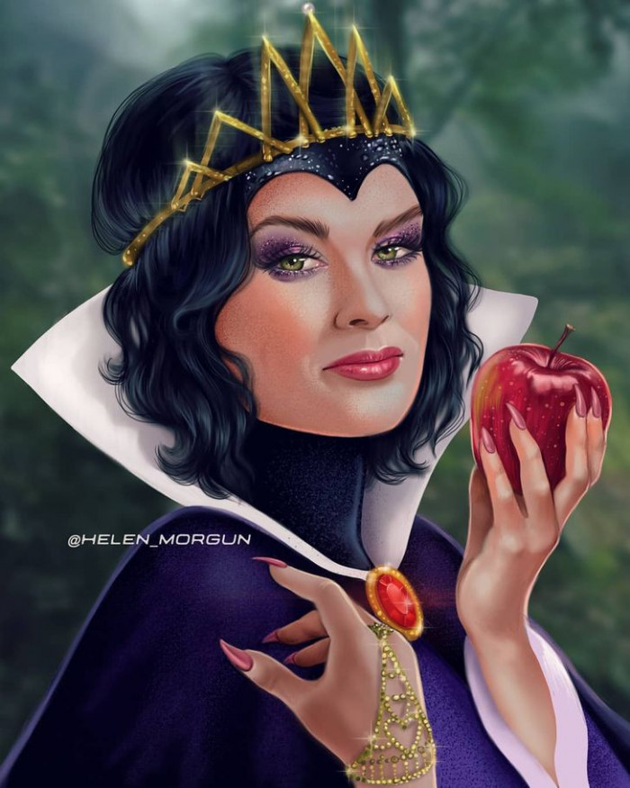 34. Lena Headey as The Evil Queen from Snow White