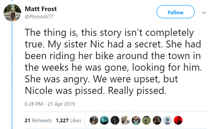 Turns out there was far more to this story...