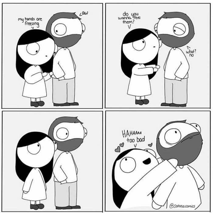 15+ Adorably Cute Relationship Comics By This Artist Were Secretly ...