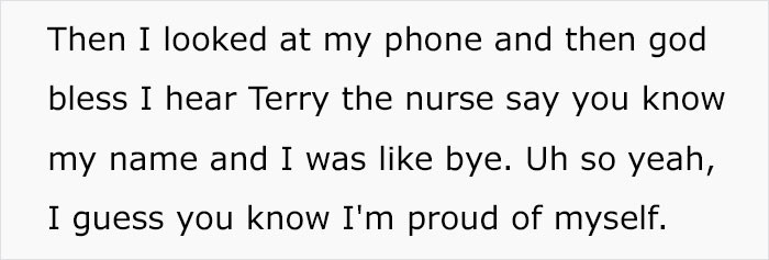 We are all proud of you!