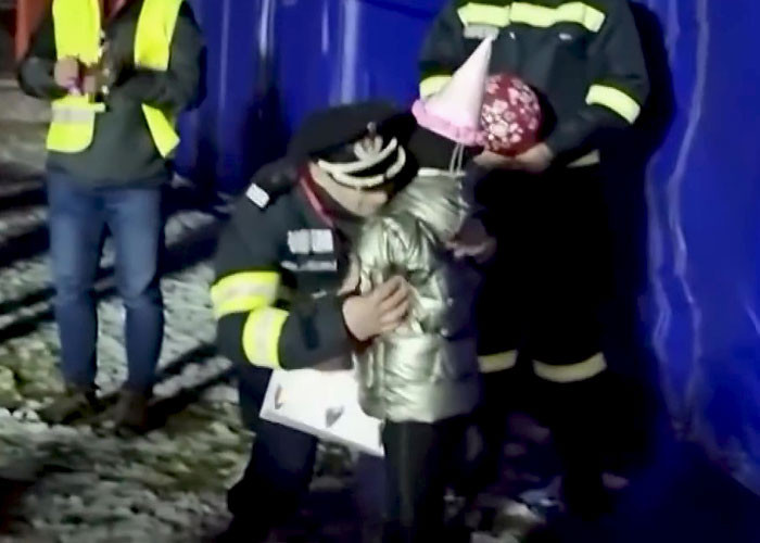 There were plenty of hugs and love for everyone, with the 'Happy Birthday' song lifting the mood.