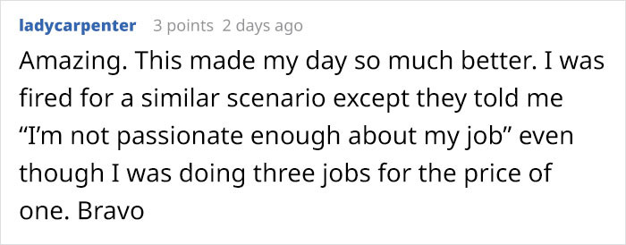 Someone's day has been made