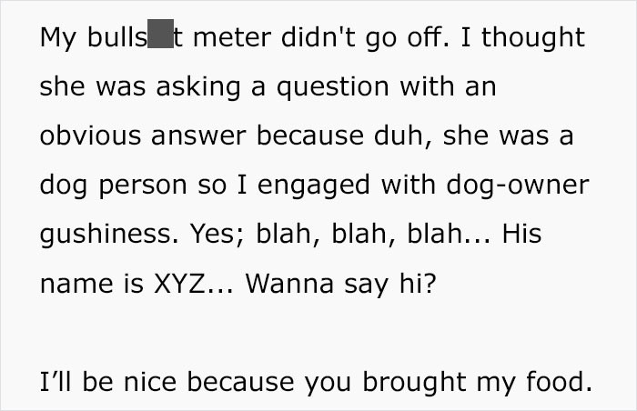 I'll be nice because...