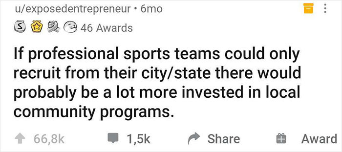 37. This would benefit many people because of the interest others would show