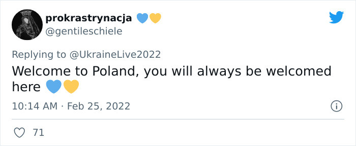 He's always welcome in Poland.