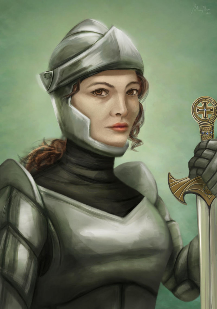 2. Francophone Women Portraits: Jeanne d'Arc