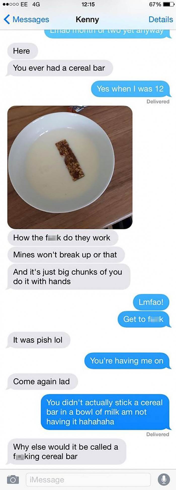 I mean, I kind of see his point... if I was as high as f*ck.