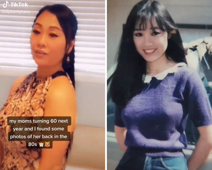 13. Mom is even looking hotter in the present