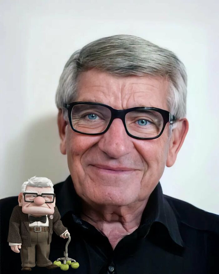 9. Carl Fredricksen - Pixar's Up