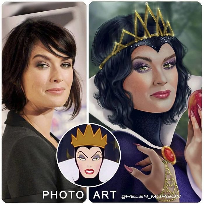 #2 Lena Headey is Evil Queen From Snow White
