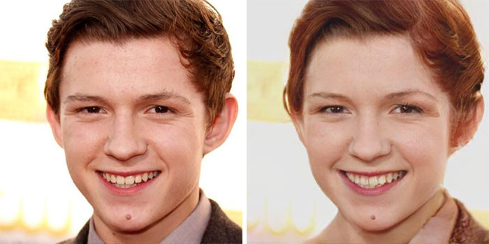 7. Tom Holland who acted as Spider-Man