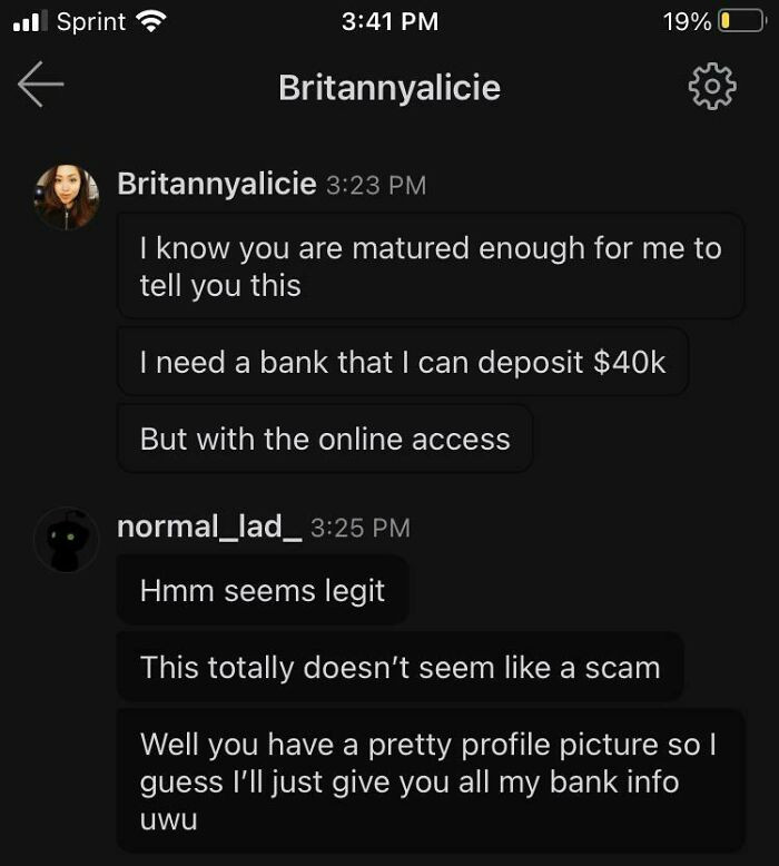 18. This Totally Doesn't Seem Like A Scam