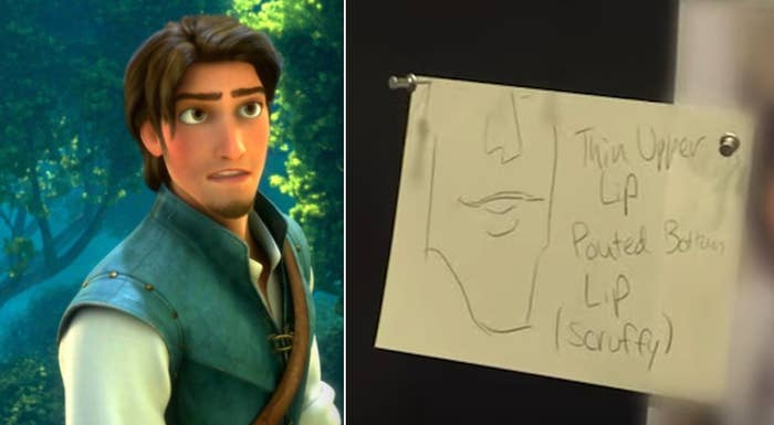 2. In order to decide how Flynn Rider should look, the studio executives organized a 