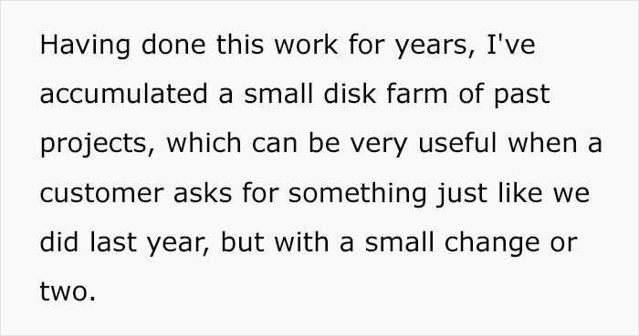 He saved tons of data during his tenure.