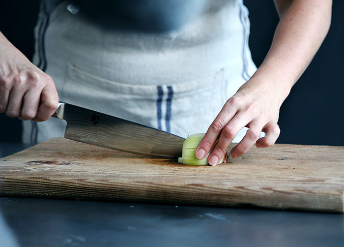 The overhyped way of chopping onions is redundant.